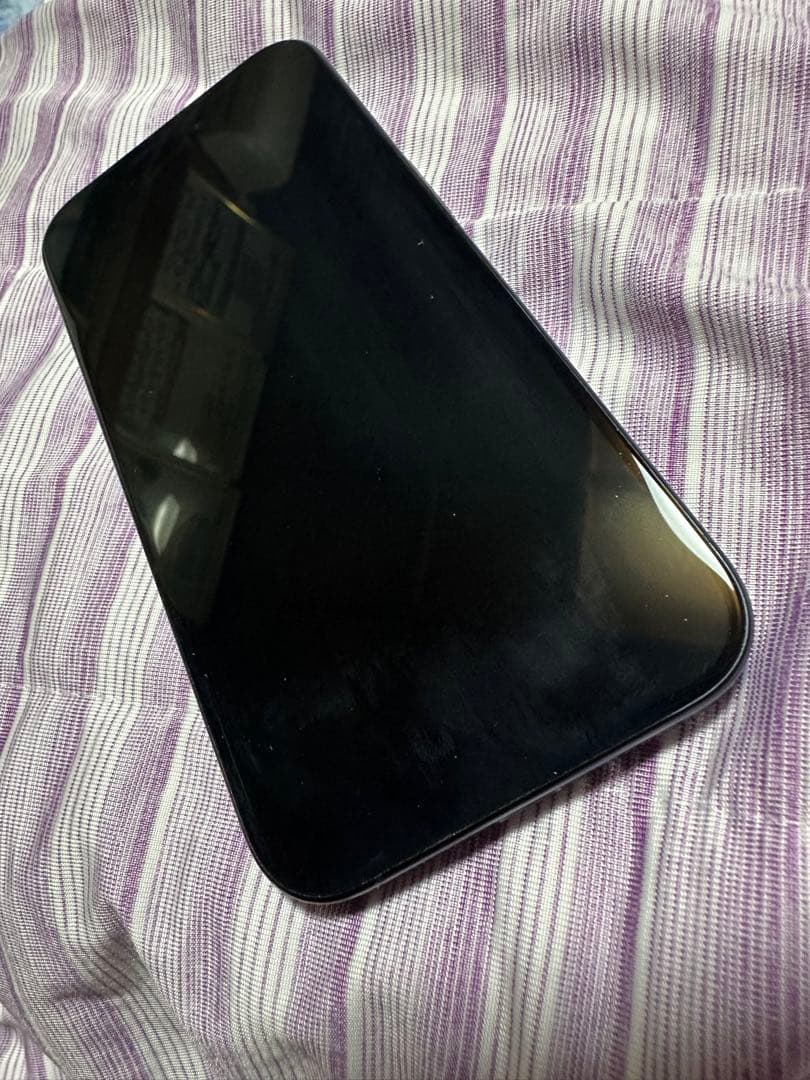 美品Apple iPhone 15 Pro ブルーチタニウム本体128GB