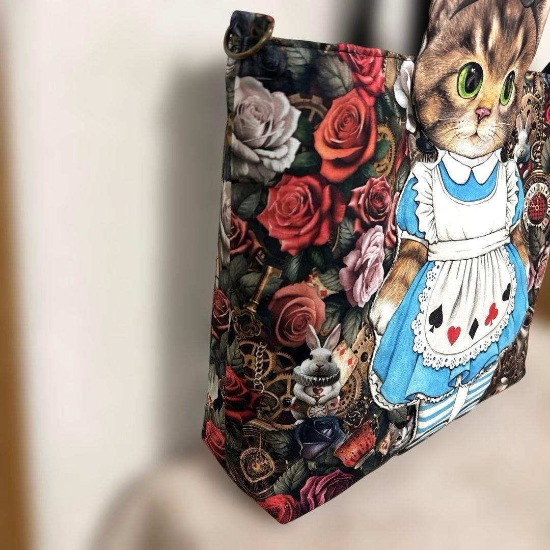 コヤンイサムチョン　超Bigアリスサンダーちゃん　肩掛けファスナートート