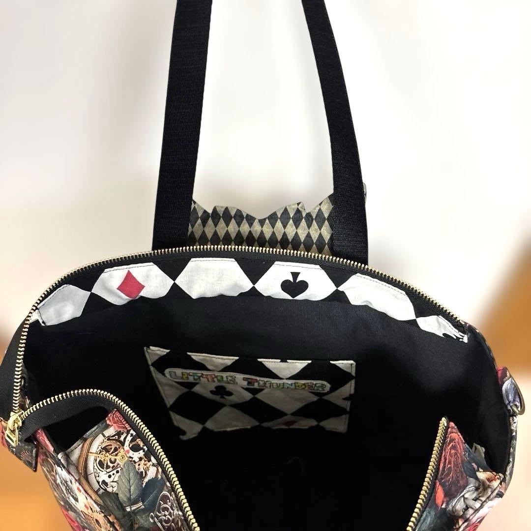 コヤンイサムチョン　超Bigアリスサンダーちゃん　肩掛けファスナートート