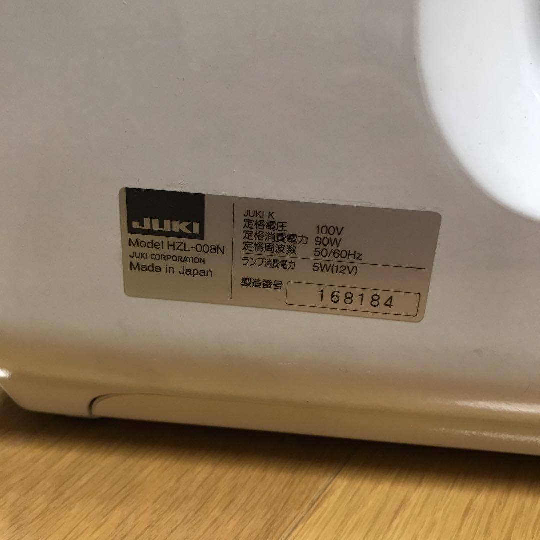 JUKIミシン ニューアローン　通電確認　ジャンク扱い