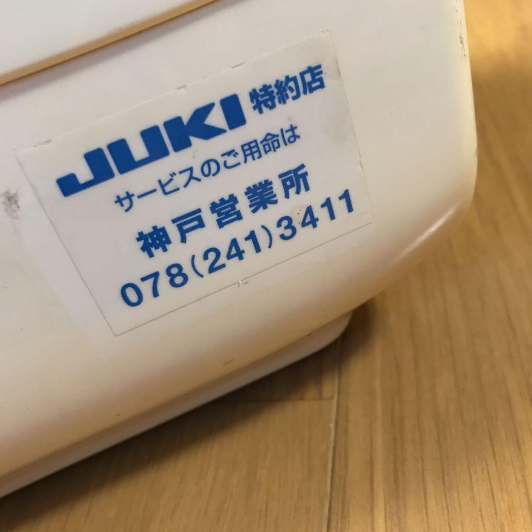 JUKIミシン ニューアローン　通電確認　ジャンク扱い