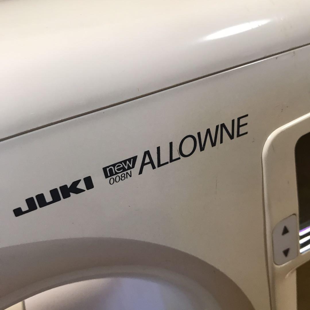 JUKIミシン ニューアローン　通電確認　ジャンク扱い