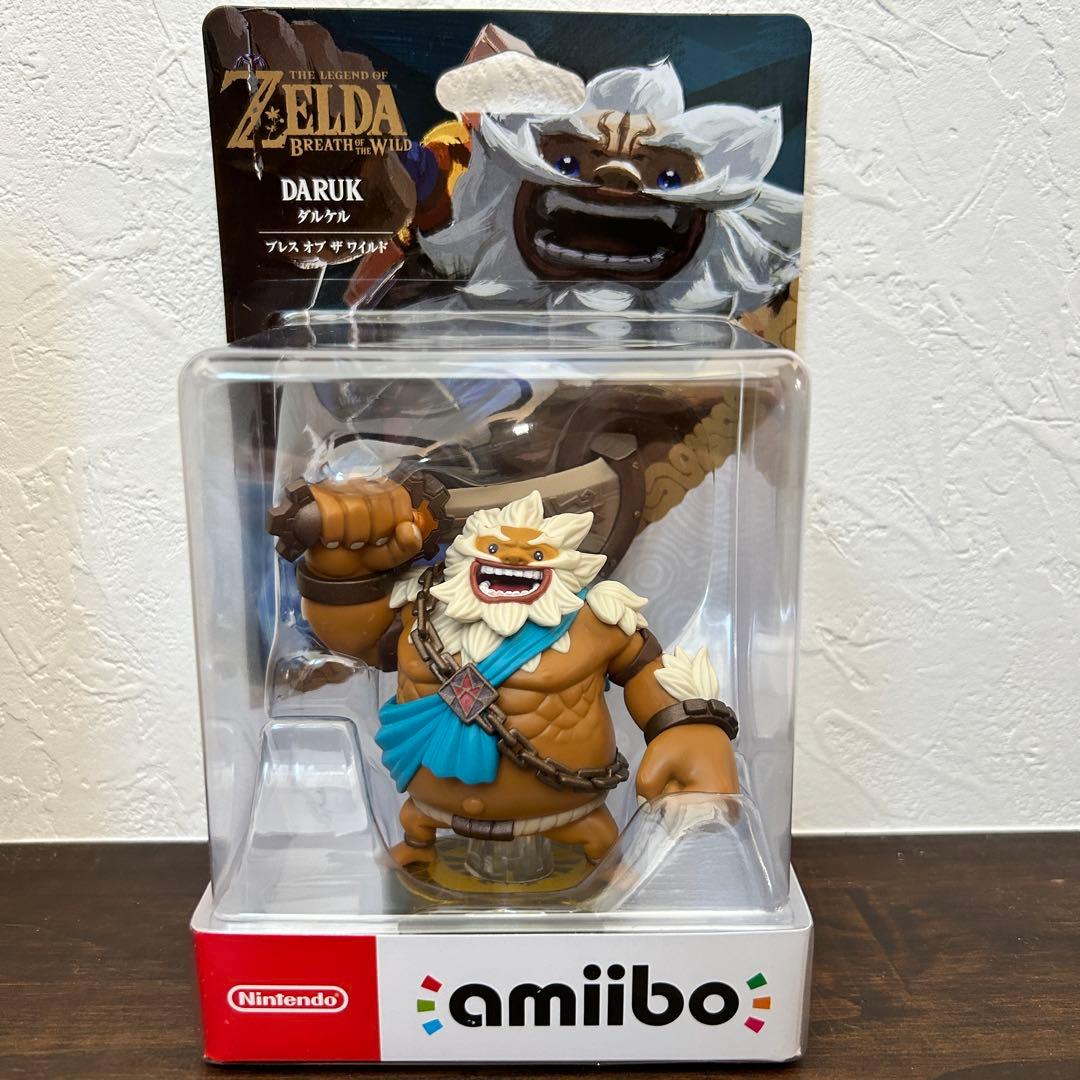 新品未開封 ゼルダの伝説 ブレス オブ ザ ワイルド 4英傑セット amibo