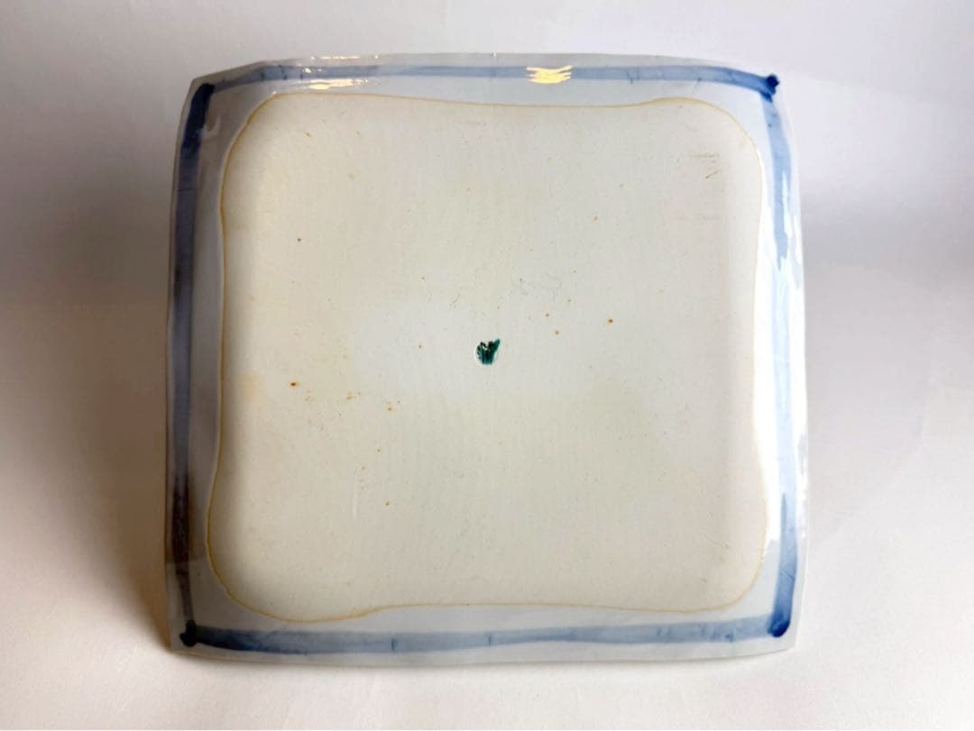 九谷焼 武腰潤　色絵　川蝉文盛器