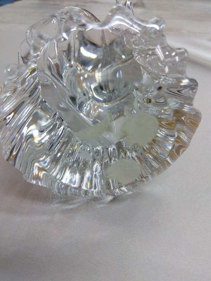 S☆ バカラ クリスタルエンジェル置物 約10cm