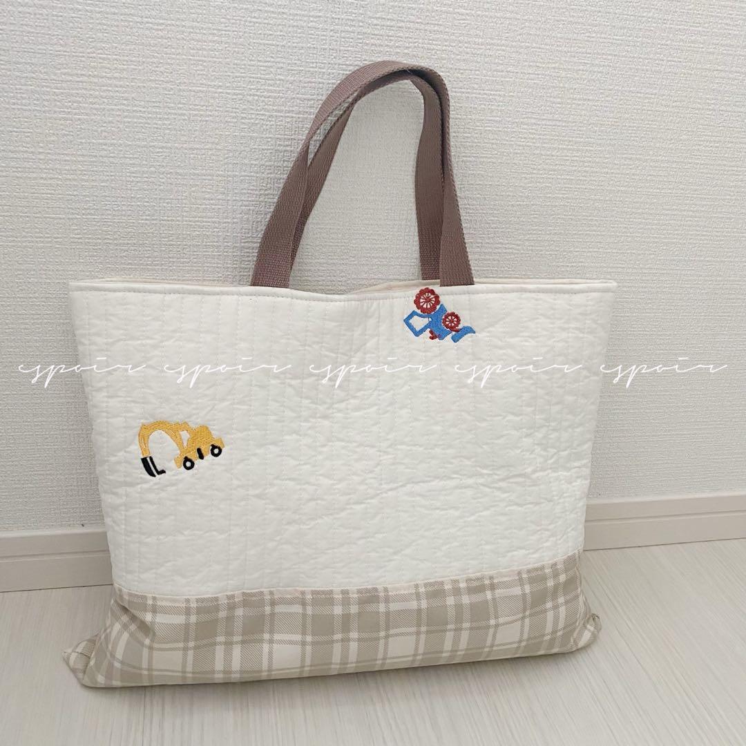 【送料無料】入園入学3点セット/刺繍はたらくくるま