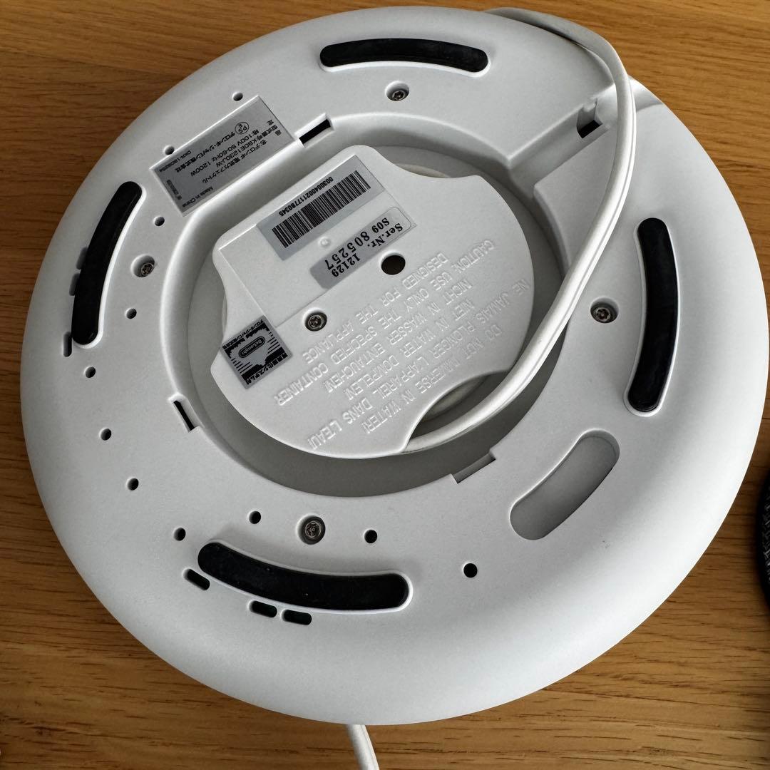 De'Longhi ホワイト電気ケトル 温度調整機能付き