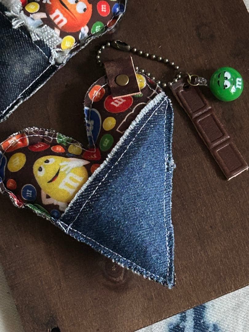 限定‼️再販なし。ぷっくりチョコハートタグNo.685