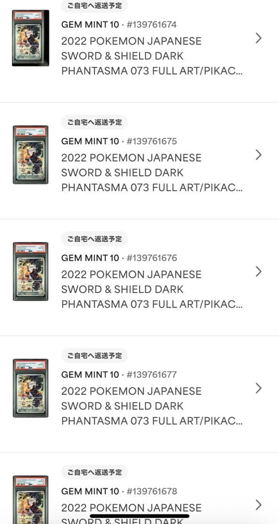 ブラッキーv CSR セット他 厳選個体：PSA直送仕様（スリーブ・セーバー封入