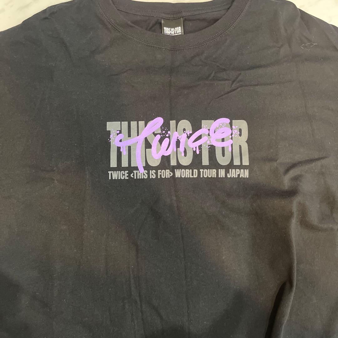 TWICE サナ \"THIS IS FOR\" Tシャツ