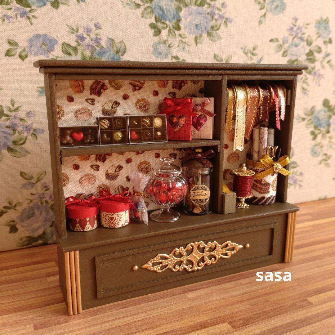 ミニチュア家具　ミニチュアスイーツショップ❷