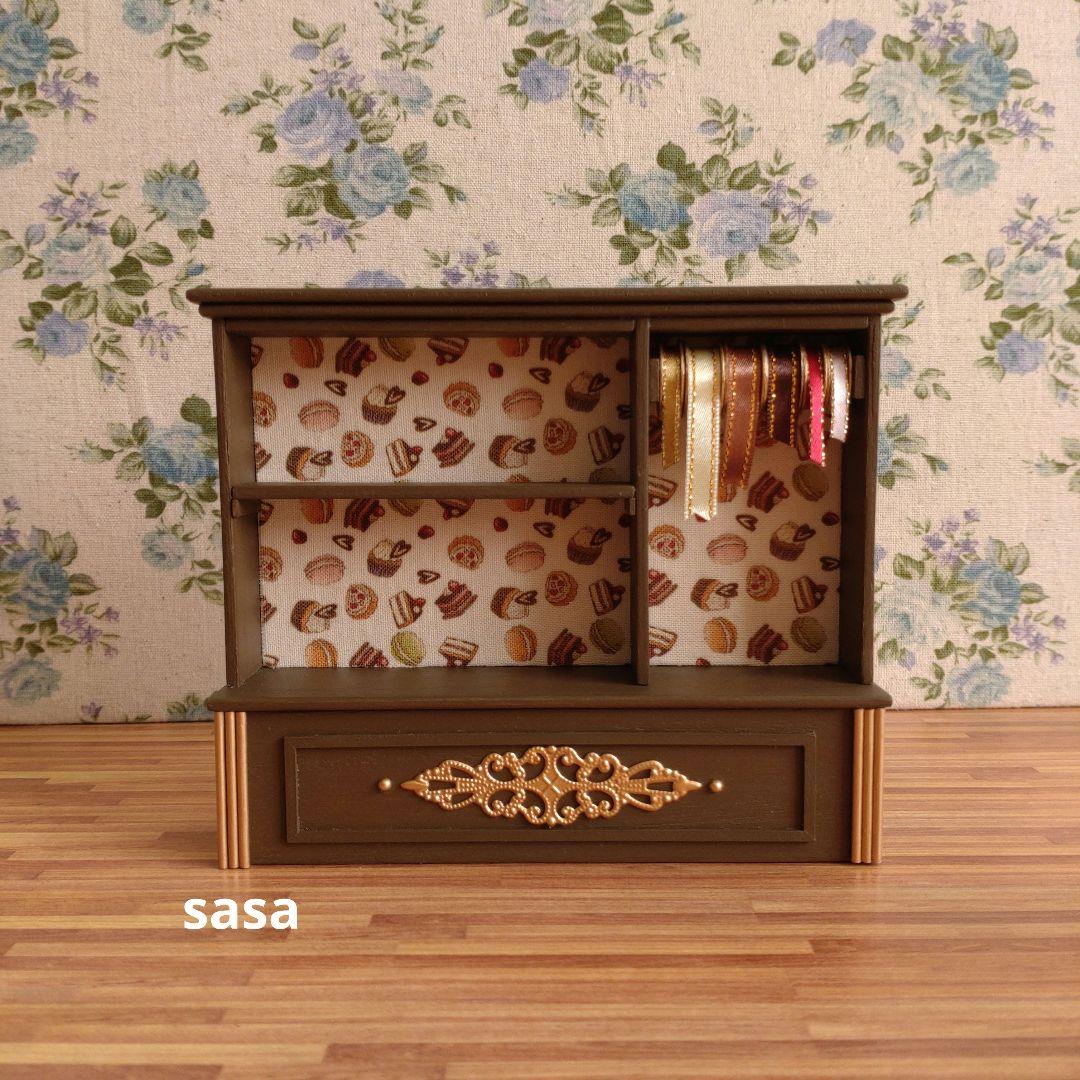 ミニチュア家具　ミニチュアスイーツショップ❷