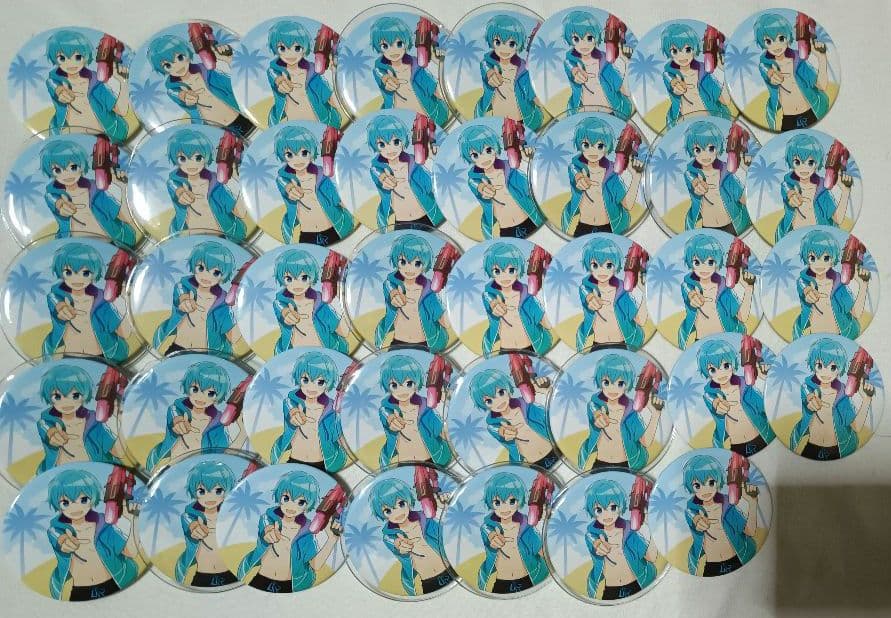 すとぷり　ころん　缶バッチ　すとめも9　水着