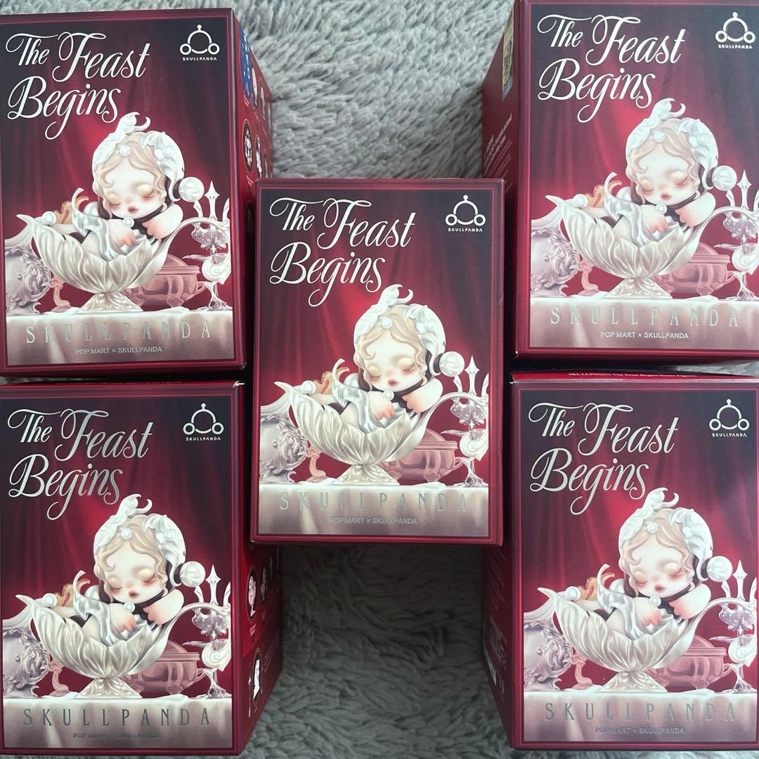 スカルパンダ　The feast beginsフィギュア 5個セット