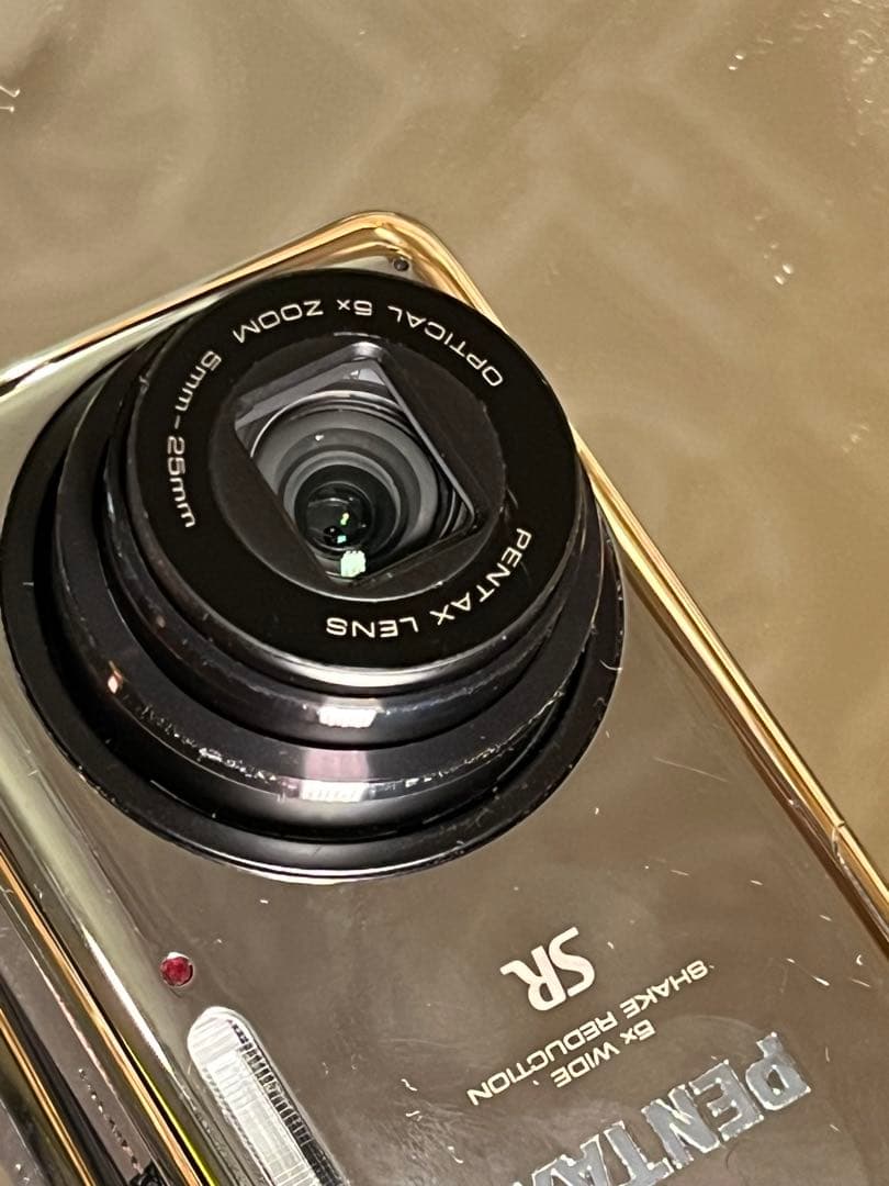 PENTAX Optio S1 鏡面シルバー 美品 電池2個 充電器付