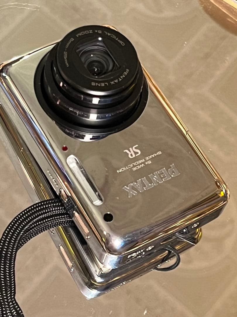 PENTAX Optio S1 鏡面シルバー 美品 電池2個 充電器付