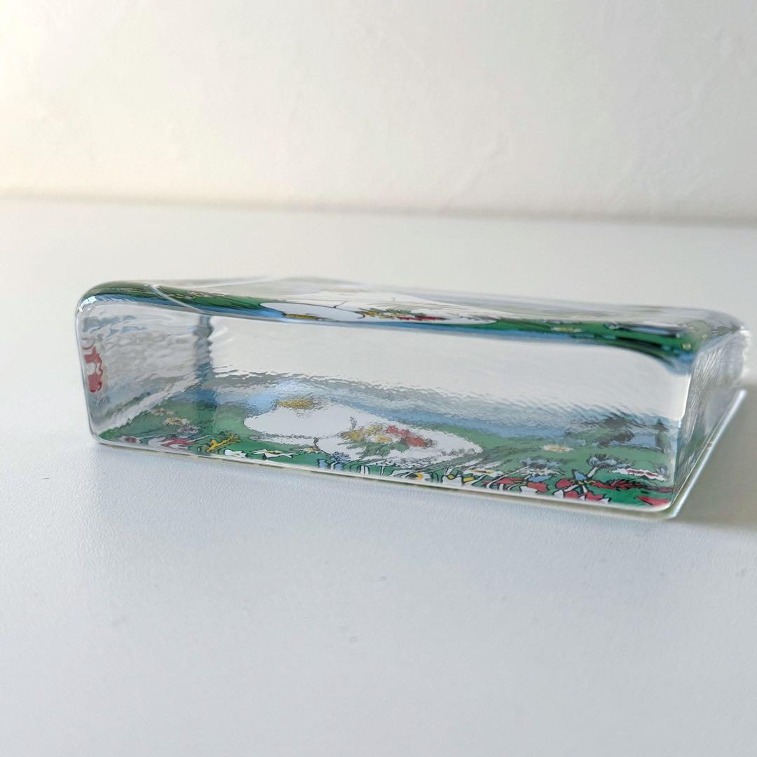 〈美品〉フローレンの真夏の花 ガラスカード イッタラ ムーミン アラビア