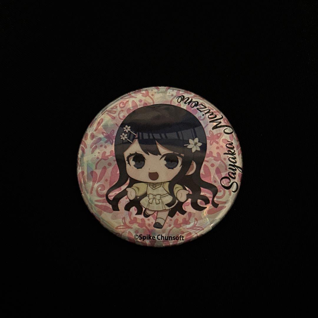 ダンガンロンパ good spoon 舞園さやか レア ホログラム 缶バッジ