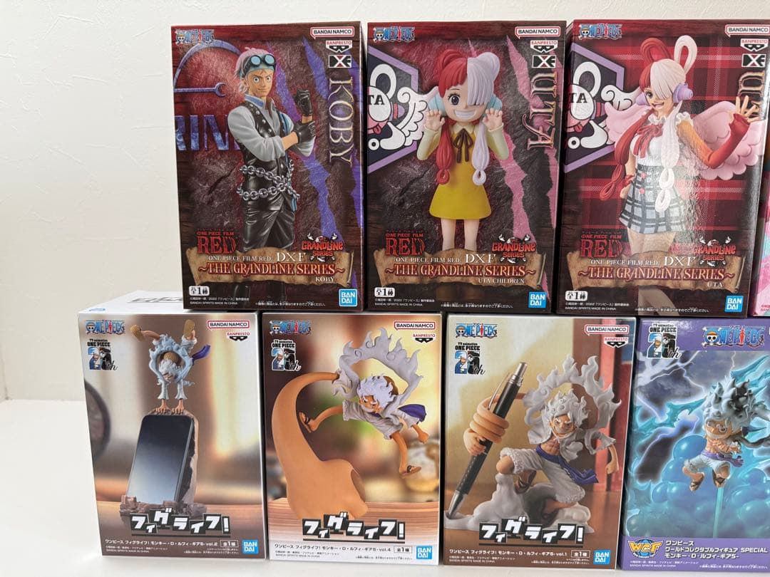 ワンピースフィギュアまとめ売り 9体セット　フィグライフ　ウタ　など