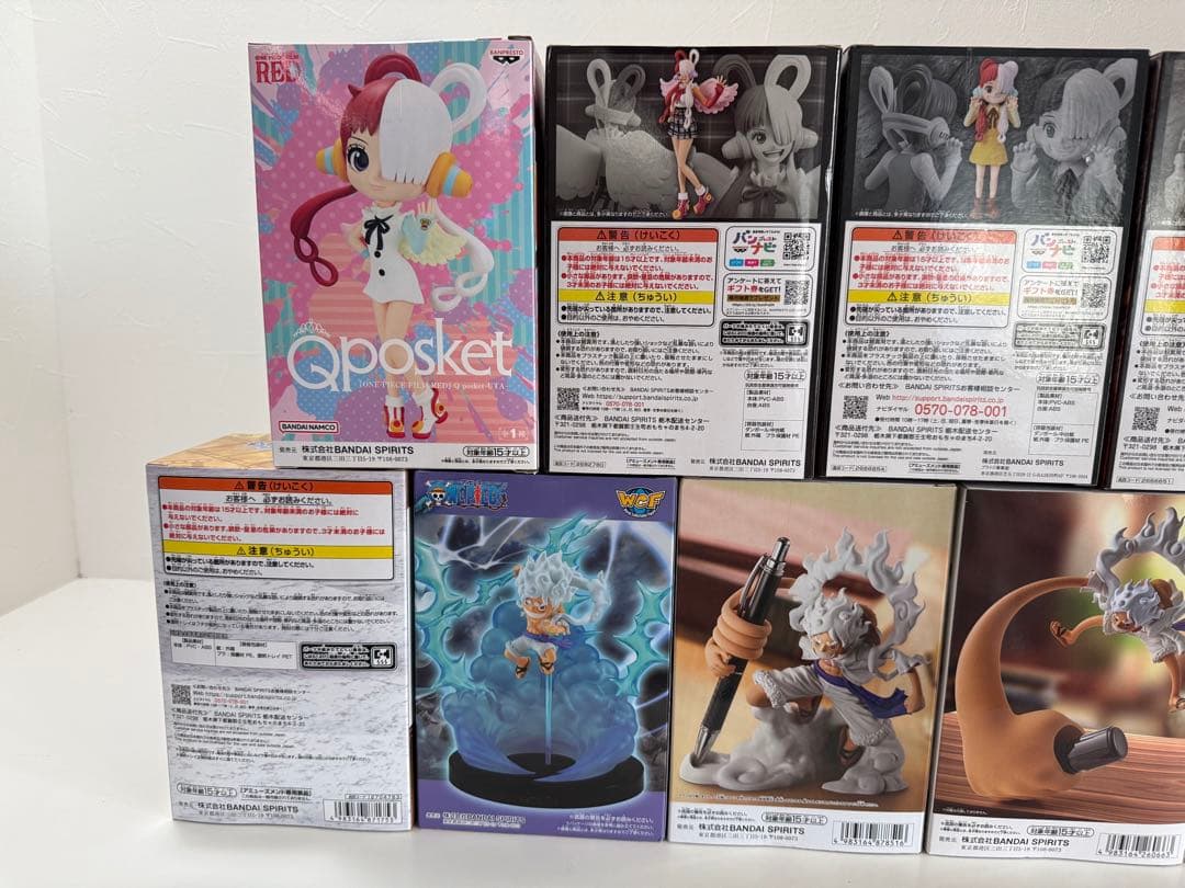ワンピースフィギュアまとめ売り 9体セット　フィグライフ　ウタ　など