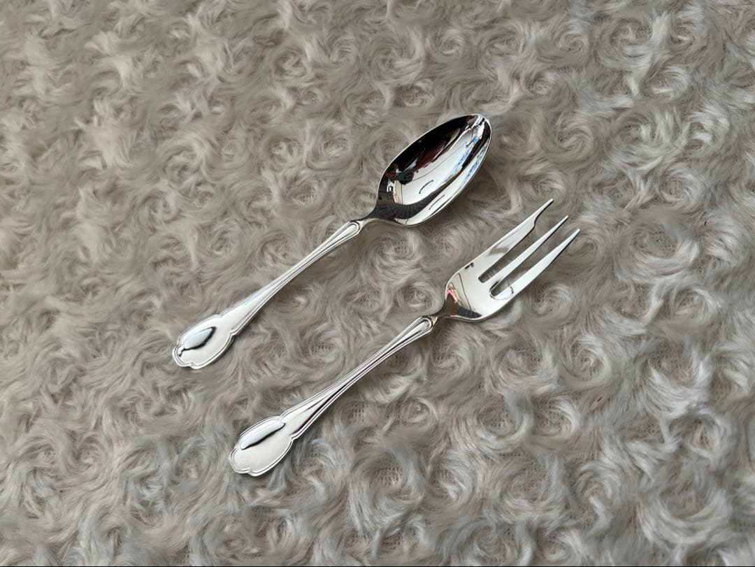 ラッキーウッド カトラリーセット　シルバーレーク　ケーキナイフ＆サーバー他