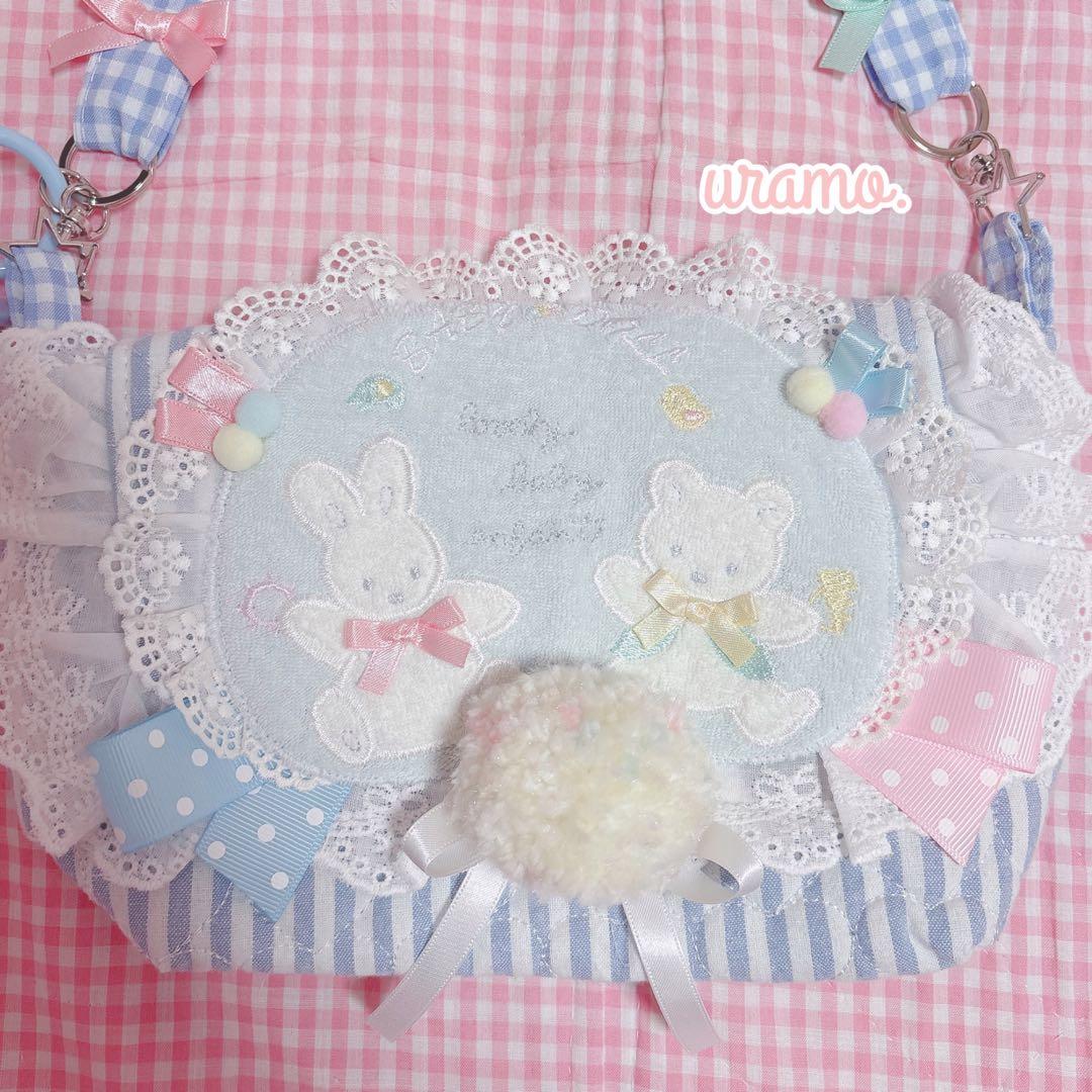 uramo♡リメイク✩⃛Babyうさ&くまちゃんのファンシーぽしぇっと