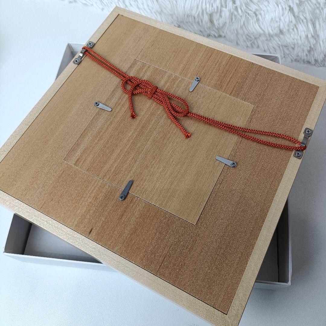 【未使用品】源右衛門窯 有田焼 立ち雛 ひな祭り 雛人形 伝統工芸 額装　陶板