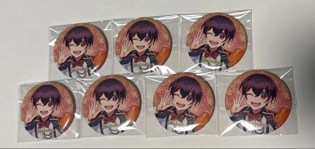 clover5524　ぷぴぱ缶バッジ　ゆあんくん　7個