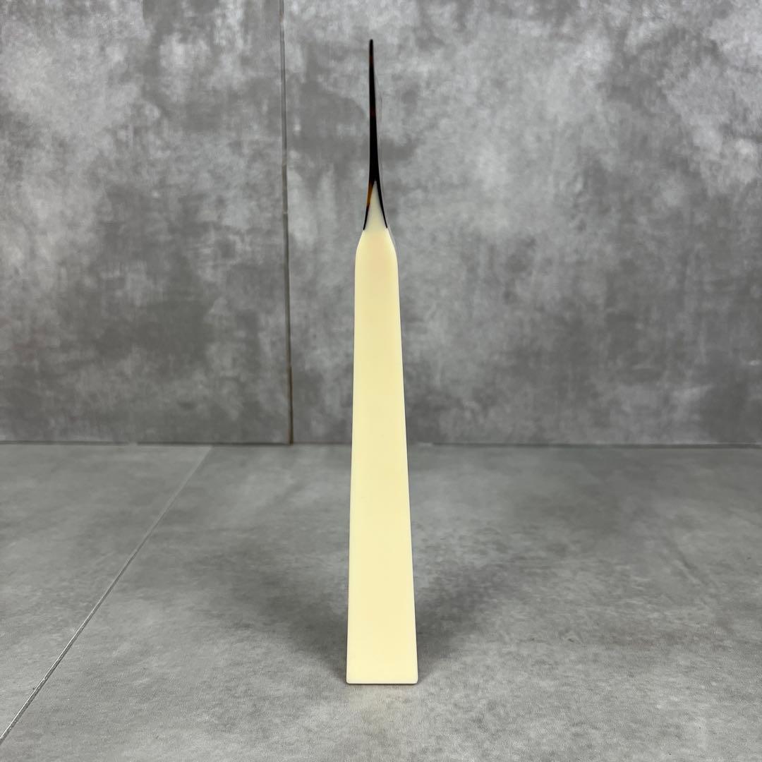 状態良好　先端欠けなし　三味線　津山撥　バチ　天然素材　開き約13cm　地唄