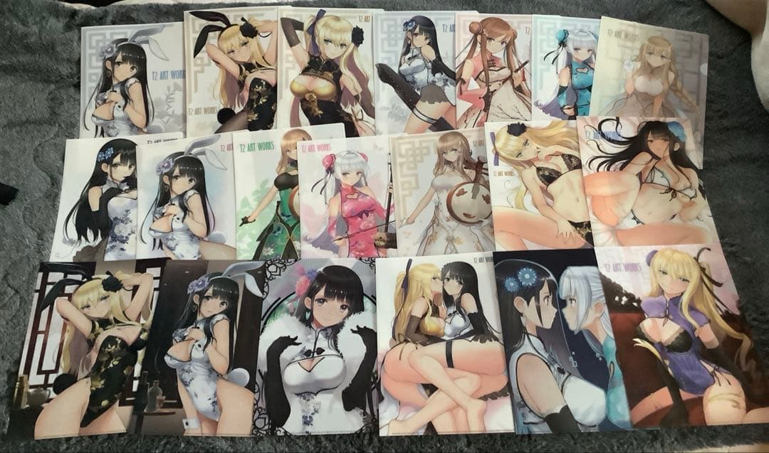 m*o様 【未使用】Tony コミケグッズ クリアファイル20枚＋収納ボックス３