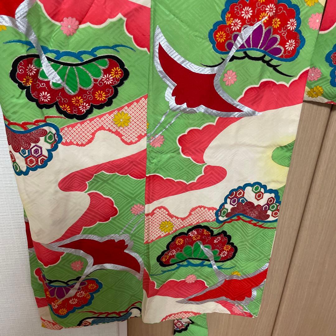 七五三着物　アンティーク　女の子　子供着物　大正ロマン