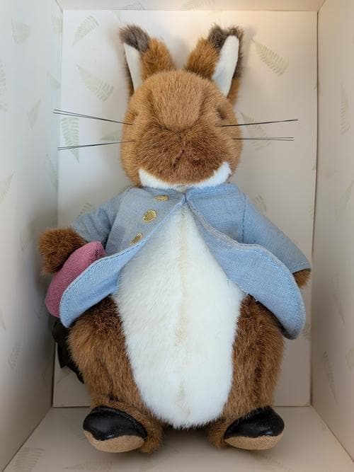 【新品未使用・外箱付き】ピーターラビットぬいぐるみ 英国