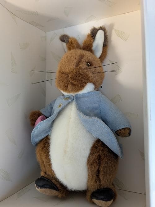 【新品未使用・外箱付き】ピーターラビットぬいぐるみ 英国