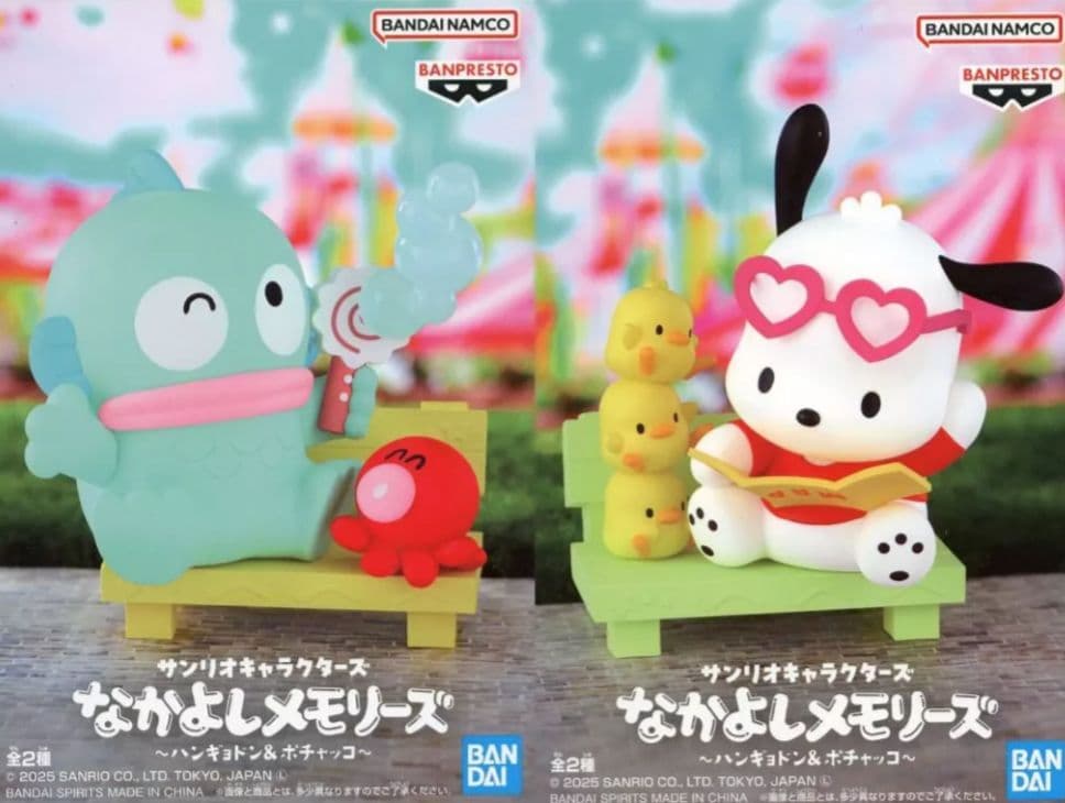 全６種セット 「サンリオキャラクターズ」 なかよしメモリーズ～フィギュア