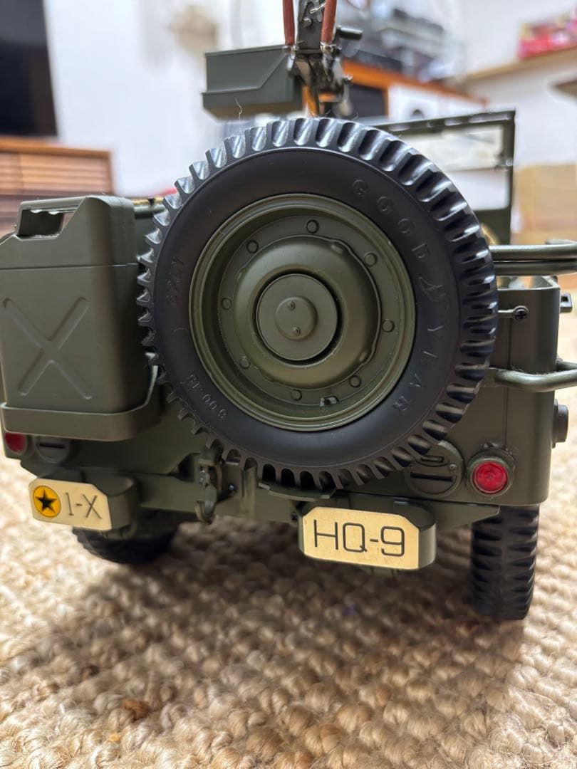 Hachette 1/8 ウィリスMBジープ