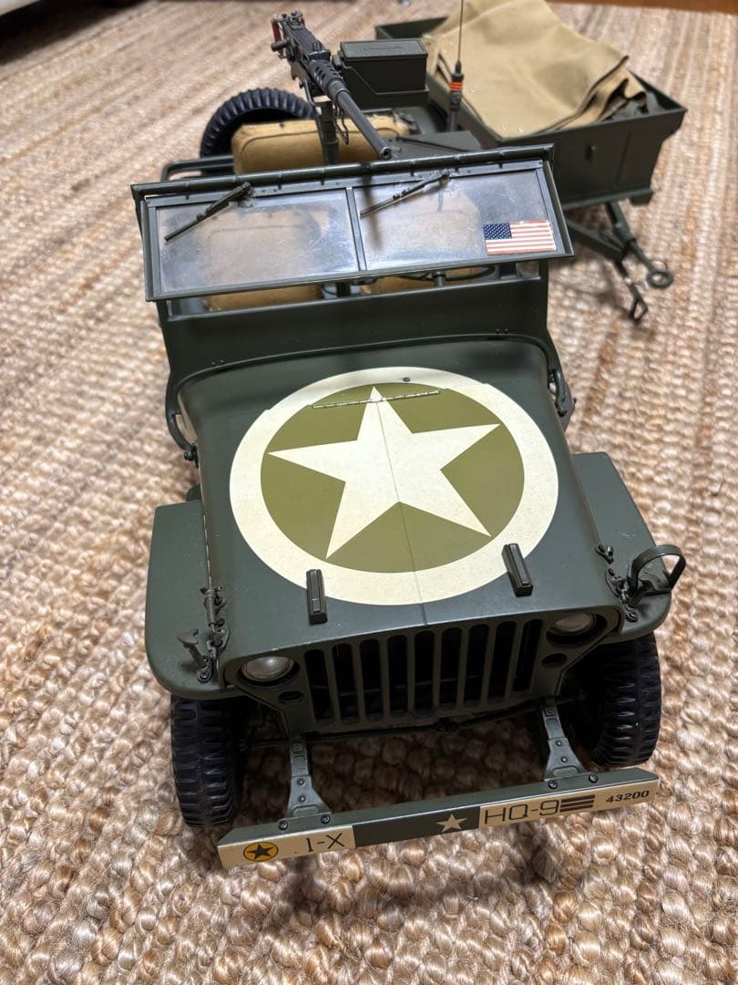 Hachette 1/8 ウィリスMBジープ