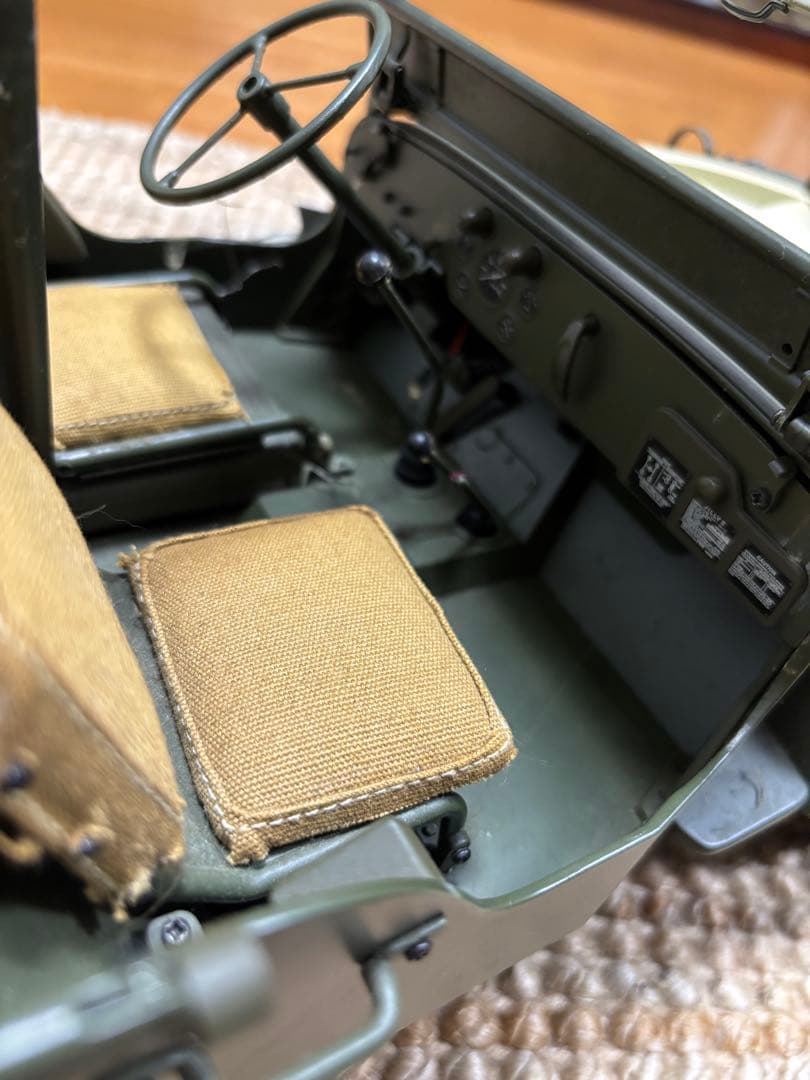 Hachette 1/8 ウィリスMBジープ