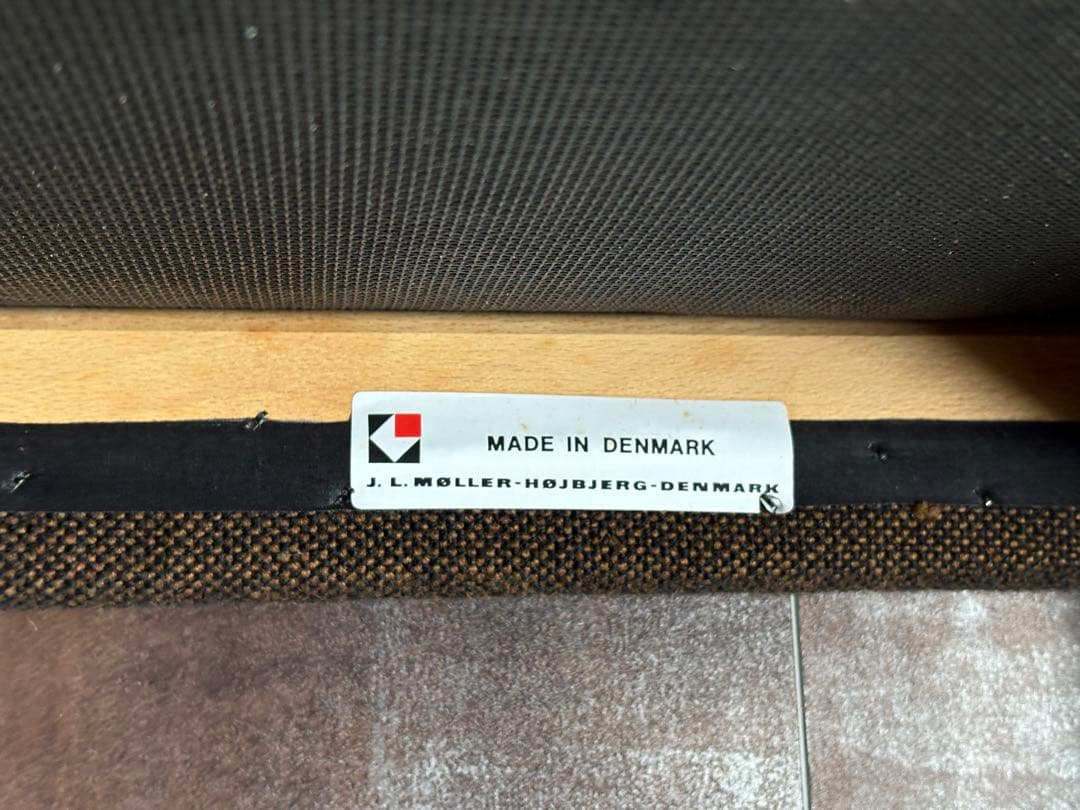 ④J.L. Møllers JLモラー　北欧ヴィンテージチェア　チーク材　NZ