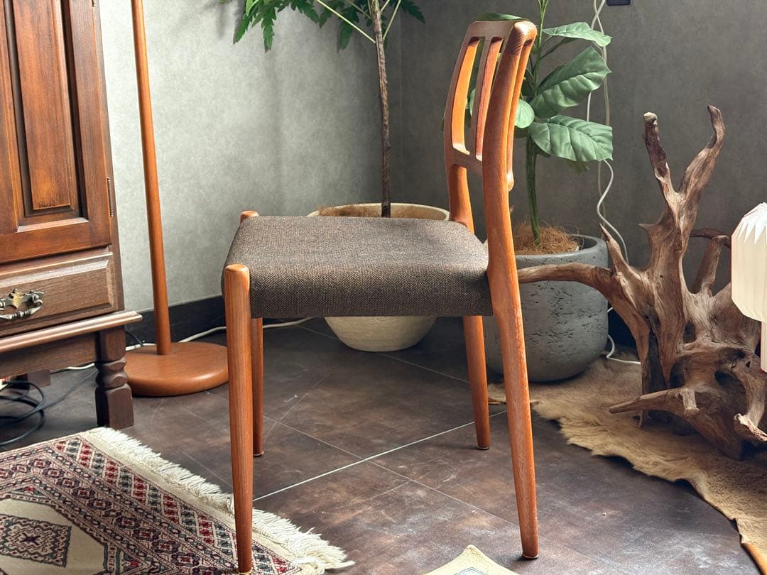 ④J.L. Møllers JLモラー　北欧ヴィンテージチェア　チーク材　NZ