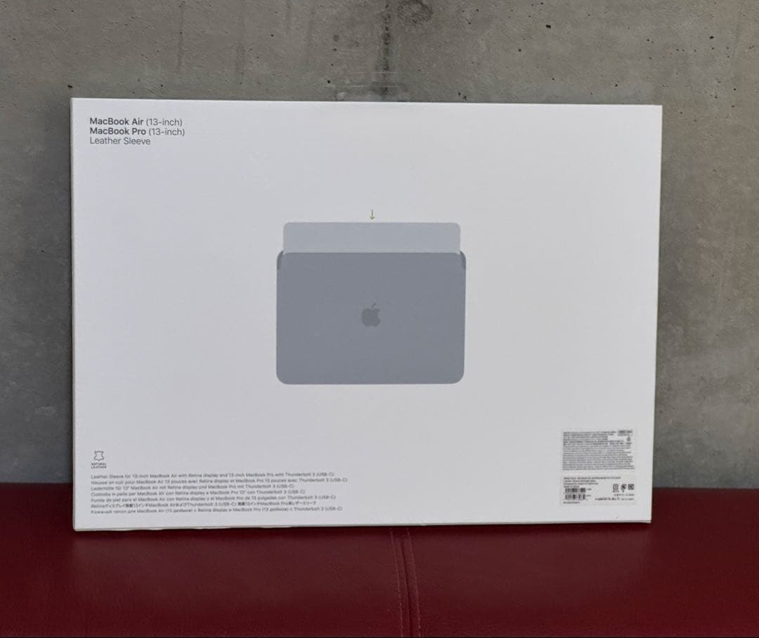 MacBook Air / MacBook Pro 13インチ レザー スリーブ