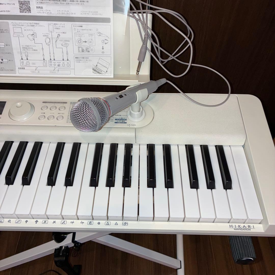 CASIO 光るキーボード　ＬＫ-５２０