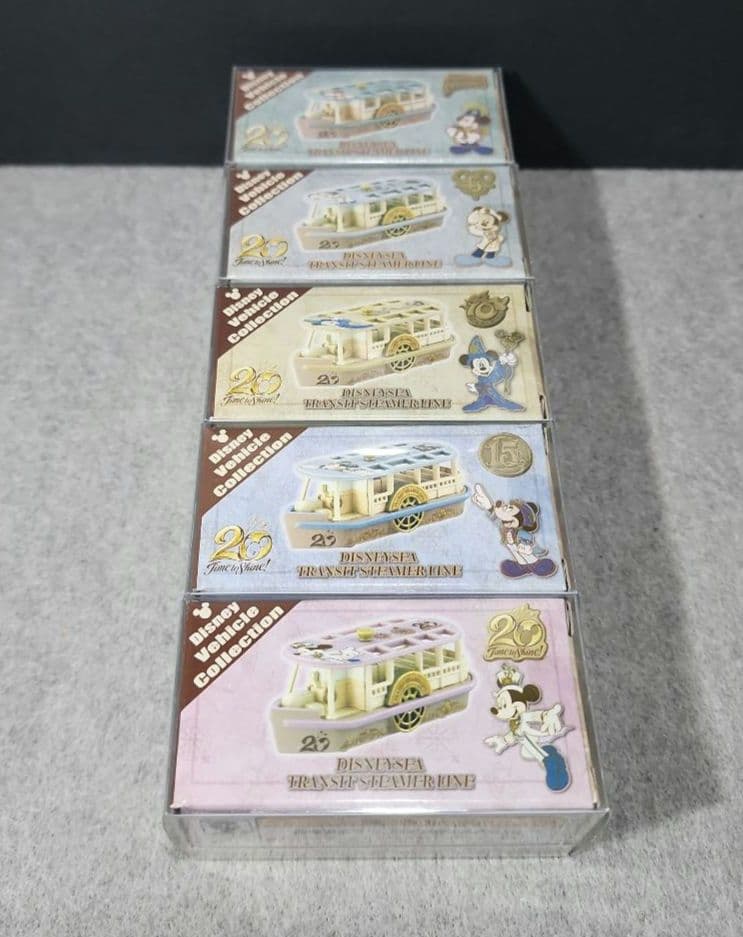 ディズニートミカ ディズニーシー20周年記念 ディズニービークルコレクション