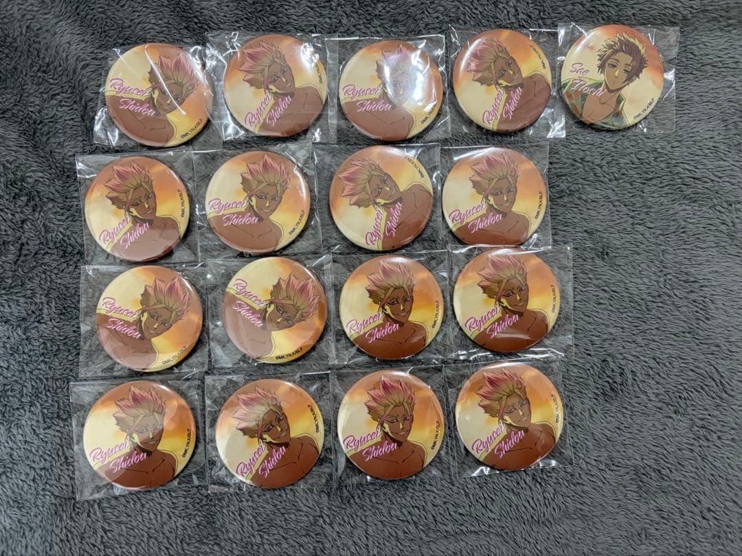 ブルーロック　アンドギャラリー　缶バッジ　冴　士道