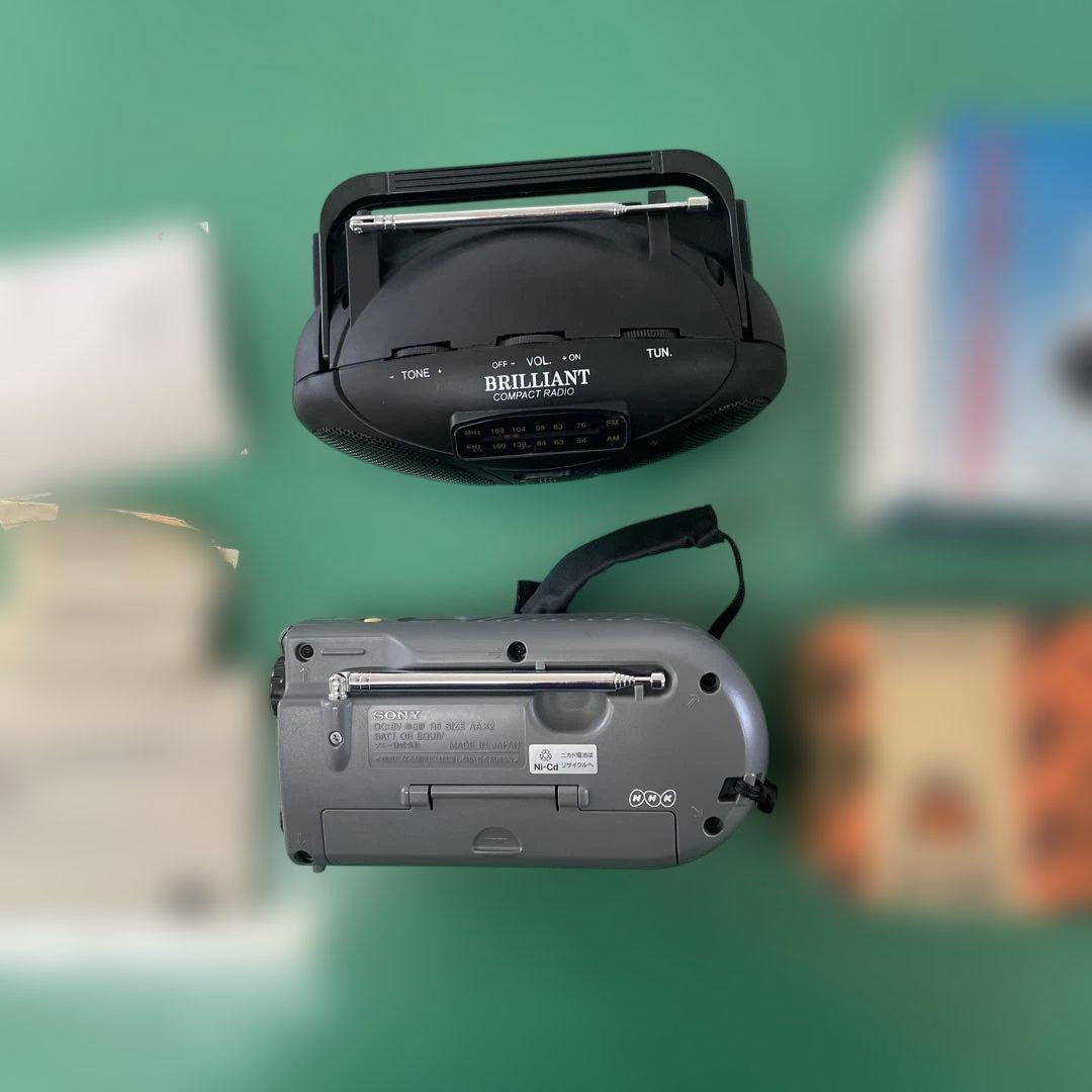 SONY ICF-B200 キャンプラジオ　動作確認済み