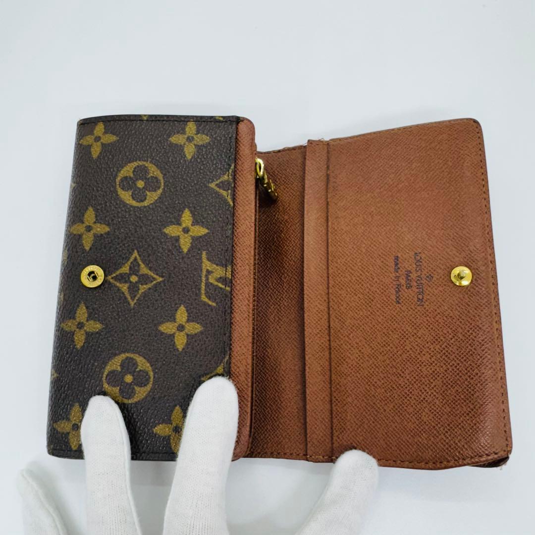 ✨ LOUIS VUITTON✨ルイヴィトン✨モノグラム✨二つ折り財布✨