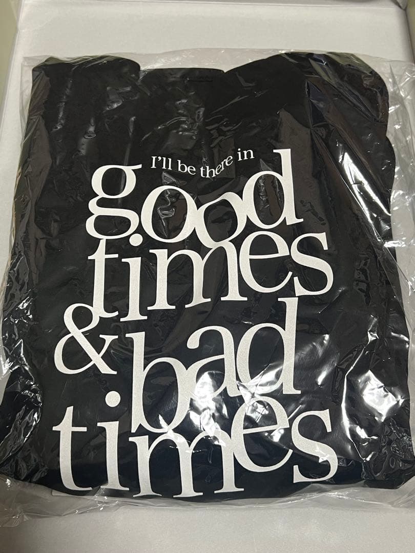 お値下げ小田和正さん　FAR EAST CAFE ダンボールニットパーカー黒新品