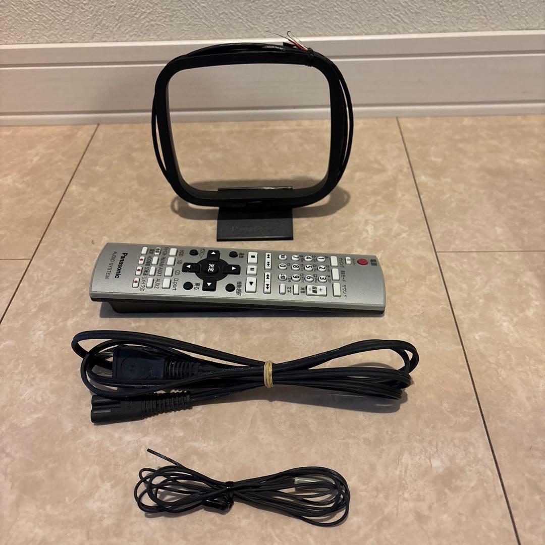 ラジオ・コンポ Panasonic D-dock SA-SX850 HDD&SD 160G