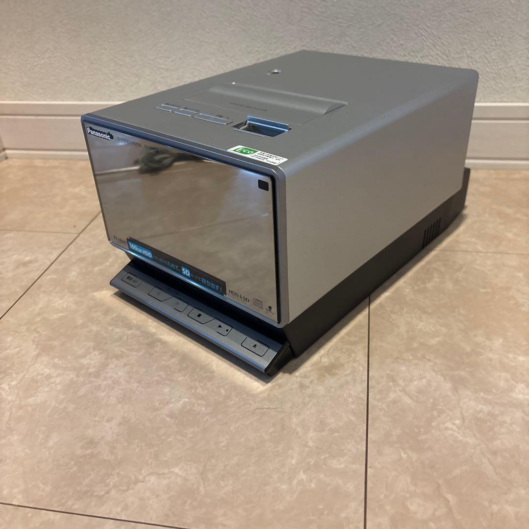 ラジオ・コンポ Panasonic D-dock SA-SX850 HDD&SD 160G