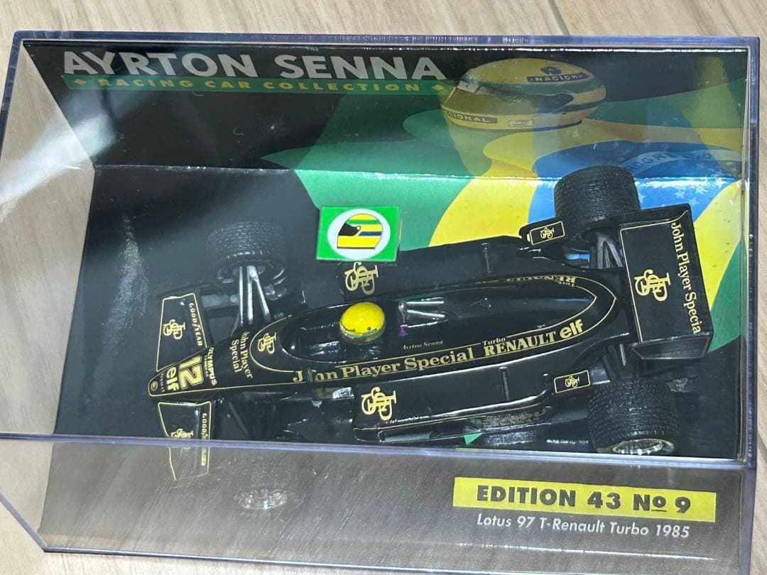 1/43 ミニチャンプス ロータス 98T ルノー ターボ 1986 A.セナ