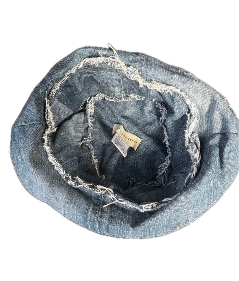 美品　innocence nyc ダメージ加工　帽子　ハット　INDEBH01